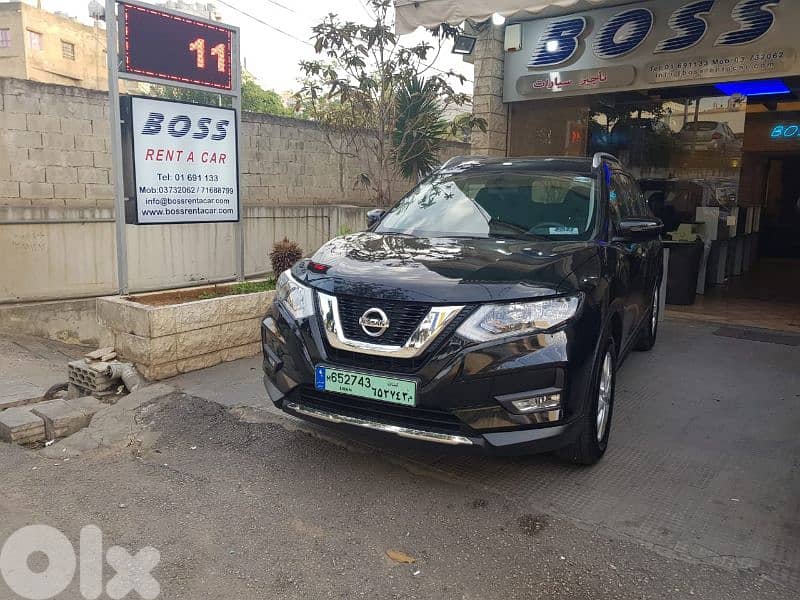 30$ PER DAY/MINIMUM 10 DAYS/NISSAN XTRAIL 7 SEATERS 4×4 0