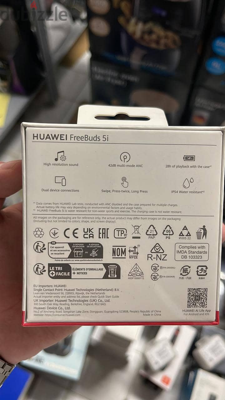 Huawei freebuds 5i black 1