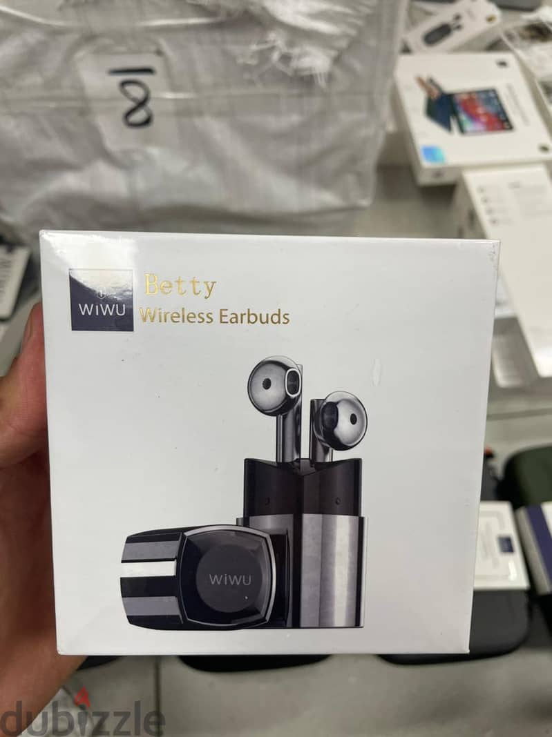 WIWU Betty Wireless Earbuds Silver 0