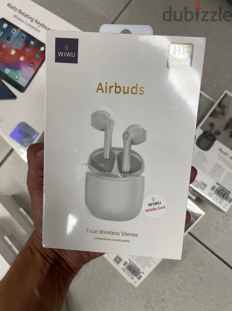 WIWU Airbuds True Wireless Stereo White 0
