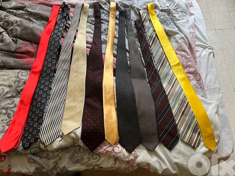 cravate 11 pieces all for 10 $ 0