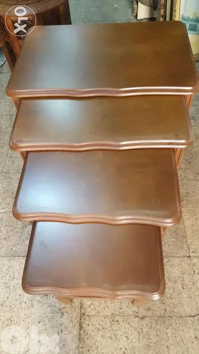 طقم طاولات 4 قطع تركي مميز