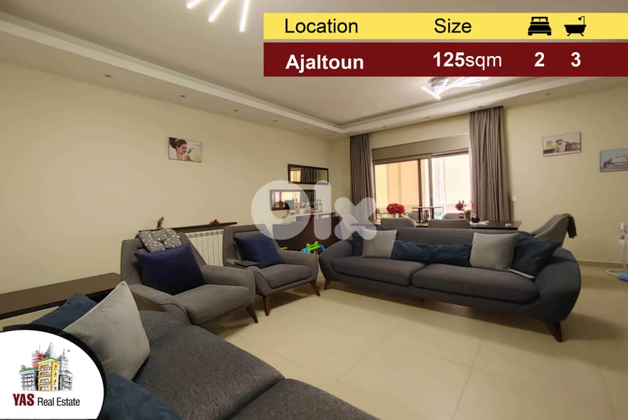 Ajaltoun 125m2 | Super Luxurious | Prime Location | Unique Property | 0