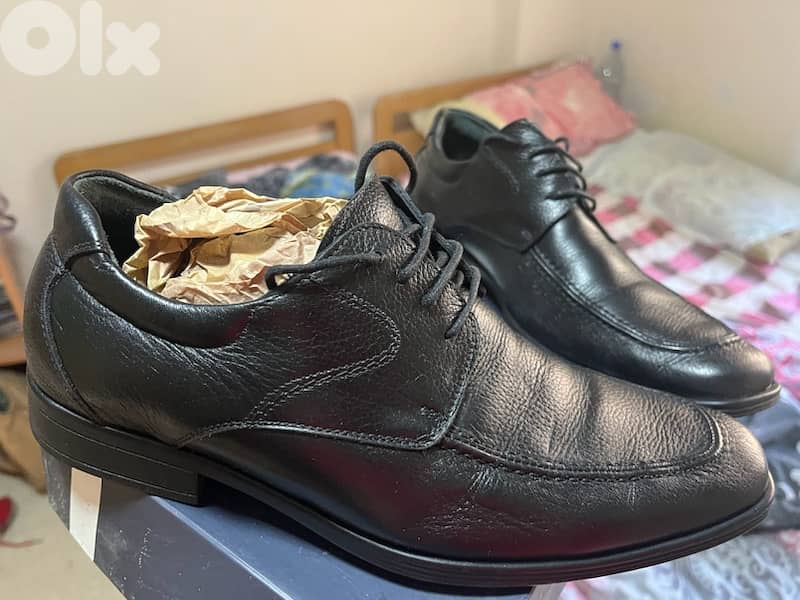 barely used Nautica shoes black size 41 for 10 $ like new 0