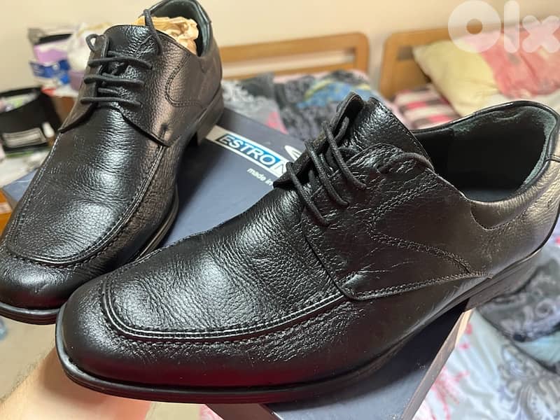 barely used Nautica shoes black size 41 for 10 $ like new 1