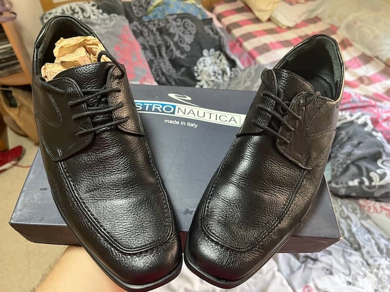 barely used Nautica shoes black size 41 for 10 $ like new 7