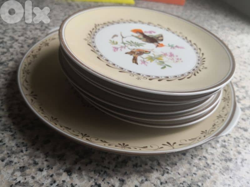 porcelain plates very limited edition 1