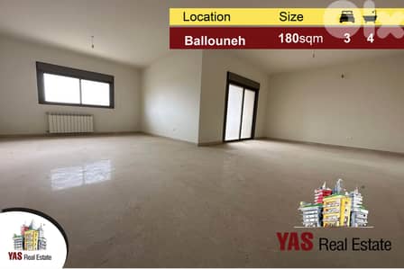 Ballouneh 180m2 | New | Super Luxurious | Prime | Catch |