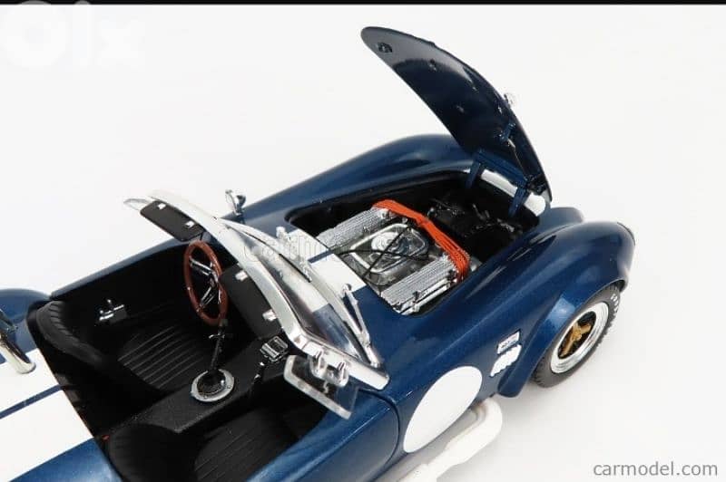Shelby Cobra 427 diecast car model 1;18. 7