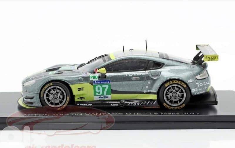 Aston Martin Vantage GTE (24h Lemans 2017) diecast car model 1;43. 2