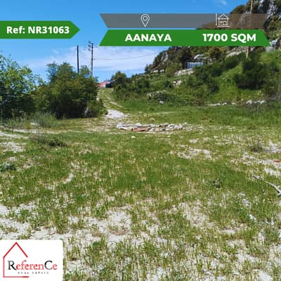 Land for sale in Aanaya ارض للبيع في عنايا