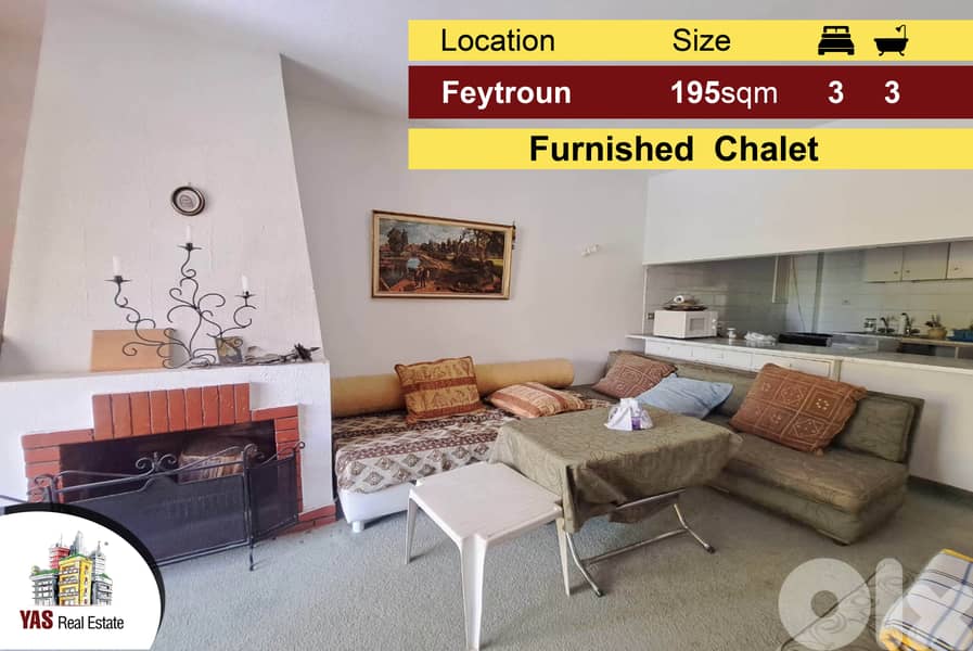 Feytroun / Satellity 195m2 | Furnished Chalet | High-End | View | DA 0