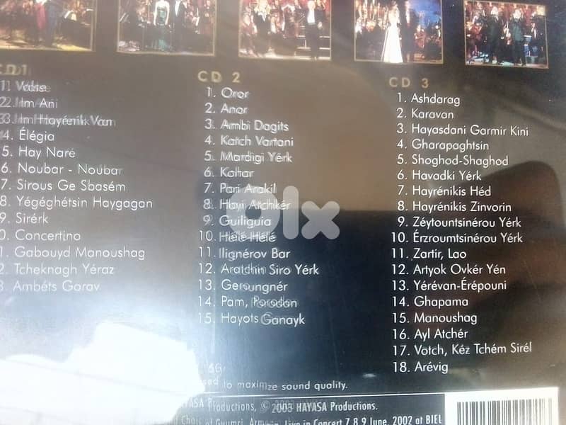 all time armenian favorite songs by KOHAR symhonie orchestra on 3 cds 1