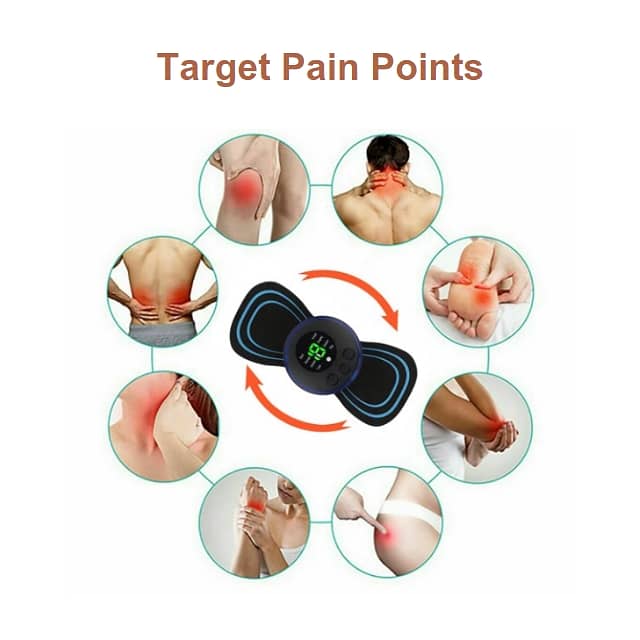 EMS Neck Pad Massager, 19 Intensities 2