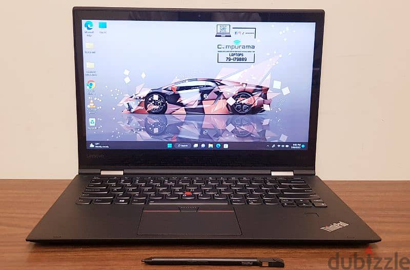 THINKPAD تينكباد x1 - touch/flip - 256/16 - backlit + pen 8