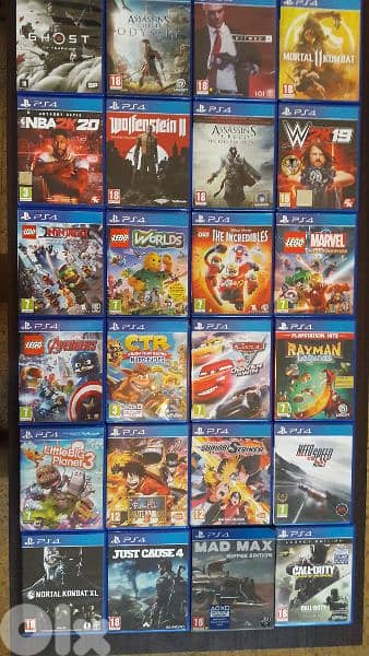 biggest collection of used PS4 games in Lebanon and the world 0