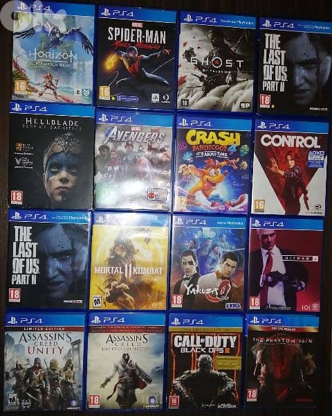 biggest collection of used PS4 games in Lebanon and the world 3