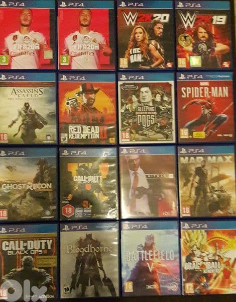 biggest collection of used PS4 games in Lebanon and the world 6