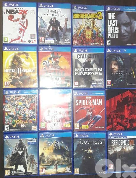 biggest collection of used PS4 games in Lebanon and the world 8