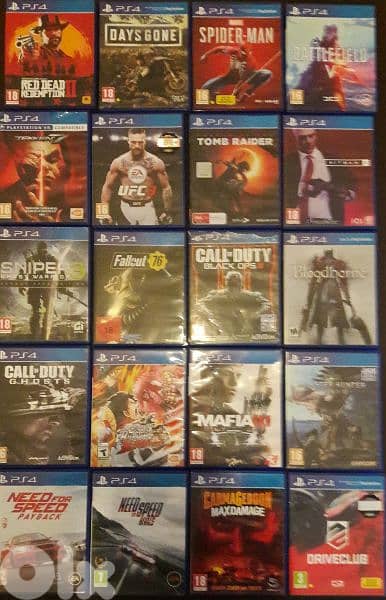 biggest collection of used PS4 games in Lebanon and the world 9