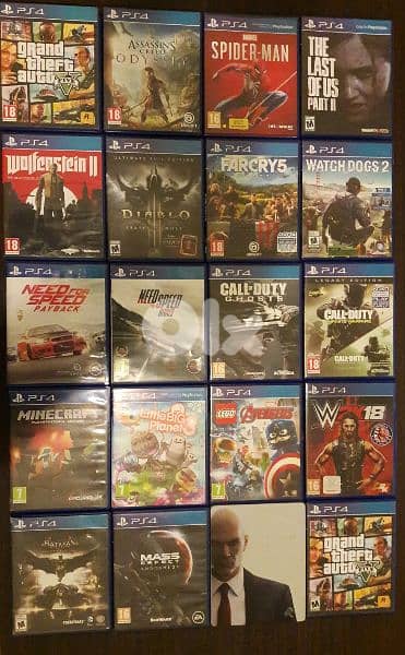 biggest collection of used PS4 games in Lebanon and the world 12