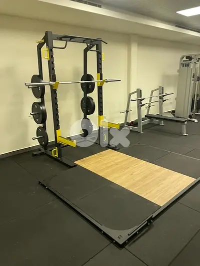 Power rack laser cut + Platform