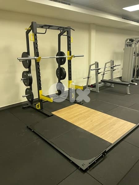 Power rack laser cut + Platform 0
