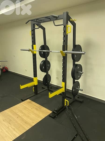 Power rack laser cut + Platform 1