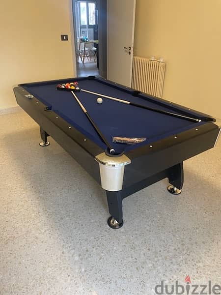 Pool Table mdf wood 7 ft 1