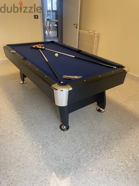 Pool Table mdf wood 7 ft 2