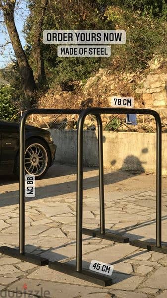 Portable parallel bars 90cm - calisthenics 2
