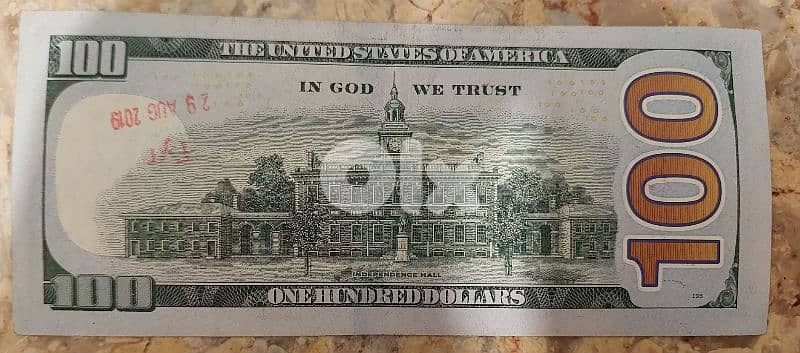 One Hundred USD STAR Note* USA Franklin 1