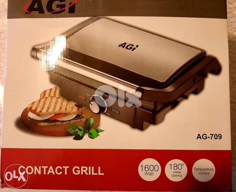 Grill for sandwiches and meat and fish (brand new) 2