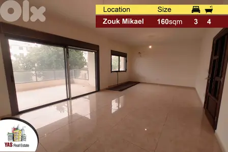 Zouk Mikael 160m2 | Brand New | Perfect Condition | Mountain View |ELS