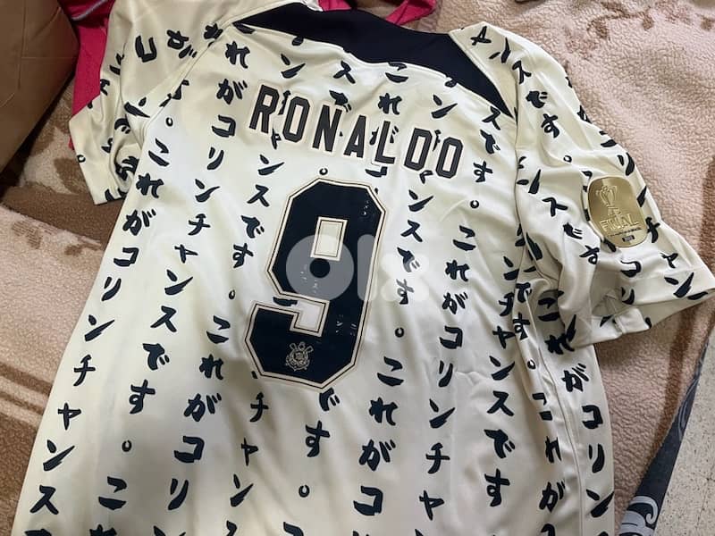 corinthians paulista 1910 Ronaldo fenomeno nike japanlimited l edition 7