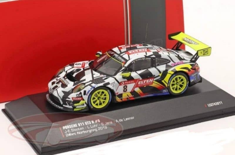 Porsche GT3 R (Nurburgring 24h 2019) diecast car model 1;43. 0