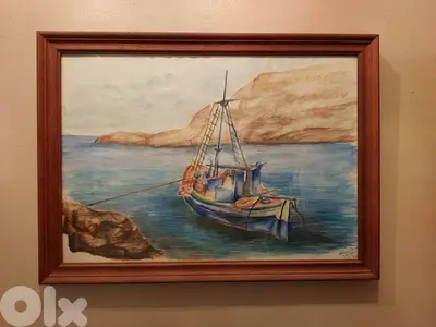 Wall Decoration Painting - لوحة للحيط رسم يد