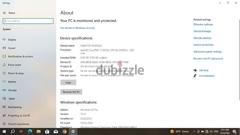 Core i7 6th with R7 M360 2GB 8