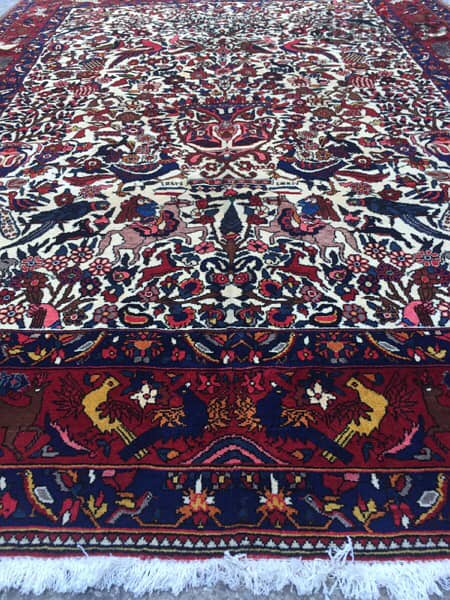 سجاد عجمي. 310/220. Persian Carpet. Hand made 3