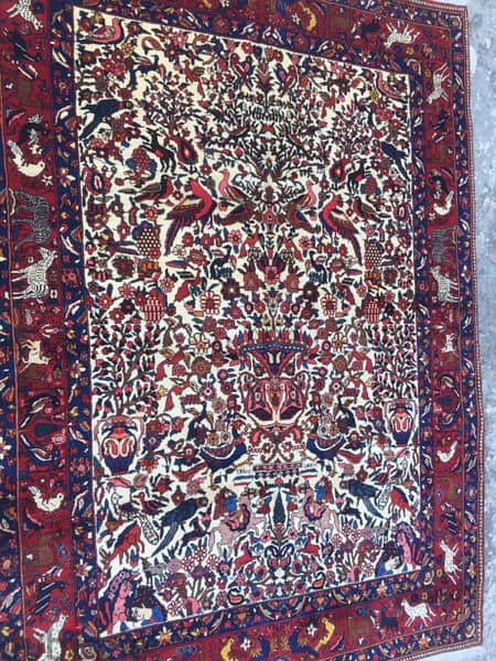 سجاد عجمي. 310/220. Persian Carpet. Hand made 1