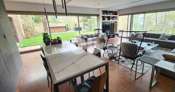Villa for sale in Faqra/Garden/Furnished فيلا للبيع في فقرا