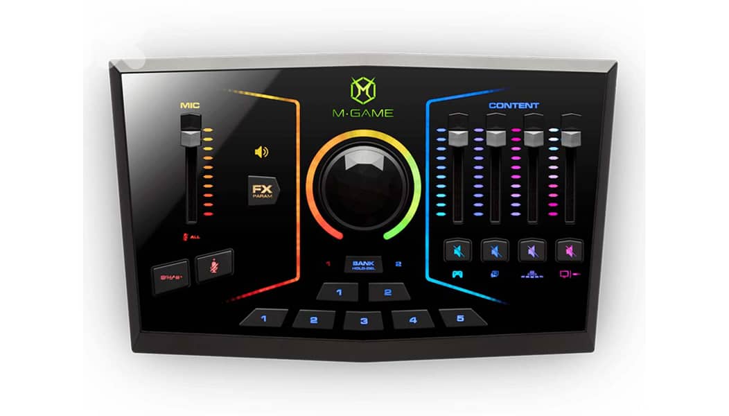 M-Game Dual USB Streaming Audio Interface And Mixer 1