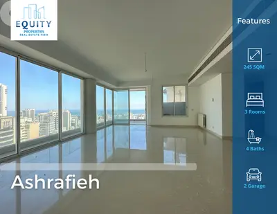 Ashrafieh | Prime Location | Sea View | 245 SQM | 800,000$ | #JZ32224