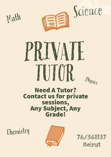 Leçons Particulières / Private Tutor 0
