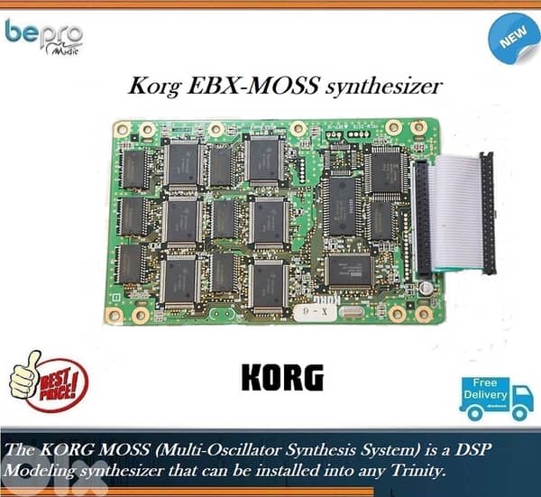 KORG TRINITY MOSS-TRI EXPANSION BOARD V3 - Musical Instruments