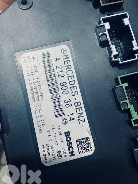 Mercedes 2013 E320 fuse box 1