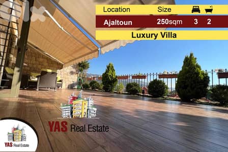 Ajaltoun 250m2 Villa | 150m2 Gardens | High-End | SUPER CATCH |