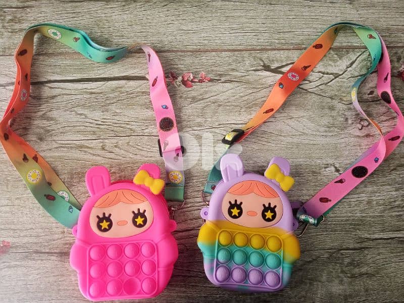 adorable  popit cross bags for girls 1
