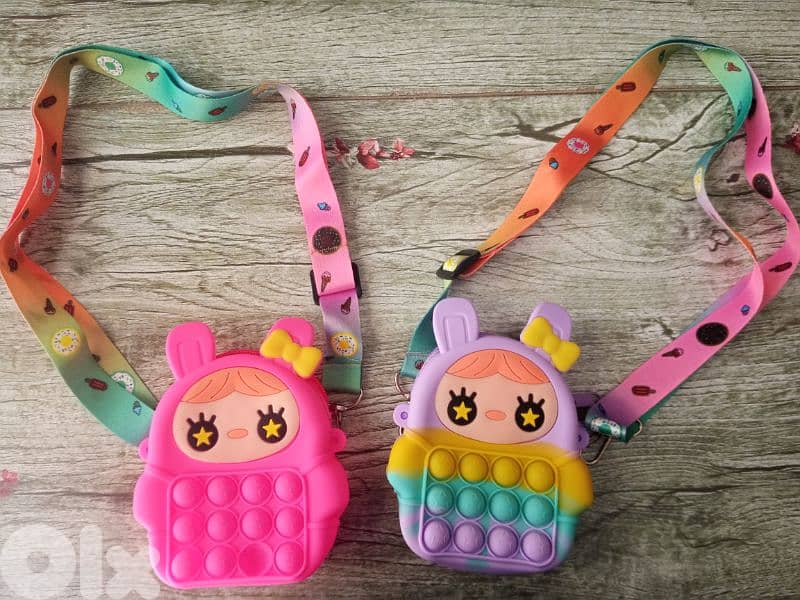 adorable  popit cross bags for girls 2