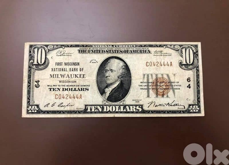 old bank note 0